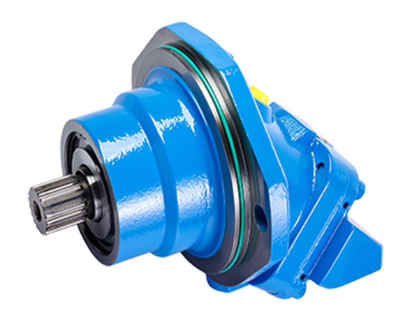 LKW-Hydraulik Einschubmotor MSI von Hydro-Leduc, blau