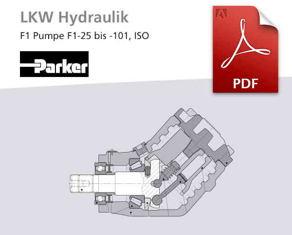 F1 Pumpe von Parker, LKW-Hydraulik, Pdf-Datei zum Download
