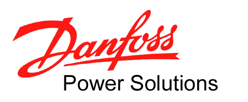 Danfoss Power-Solutions Logo, rot schwarz