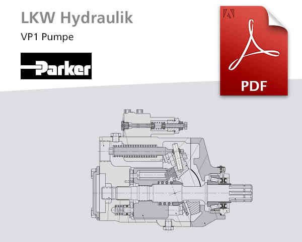 Verstellpumpen von Parker, VP1, LKW-Hydraulik, Pdf-Dokument zum Download